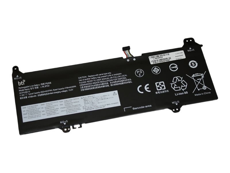 BTI - Notebook battery (equivalent to: Lenovo L18D3PG2)