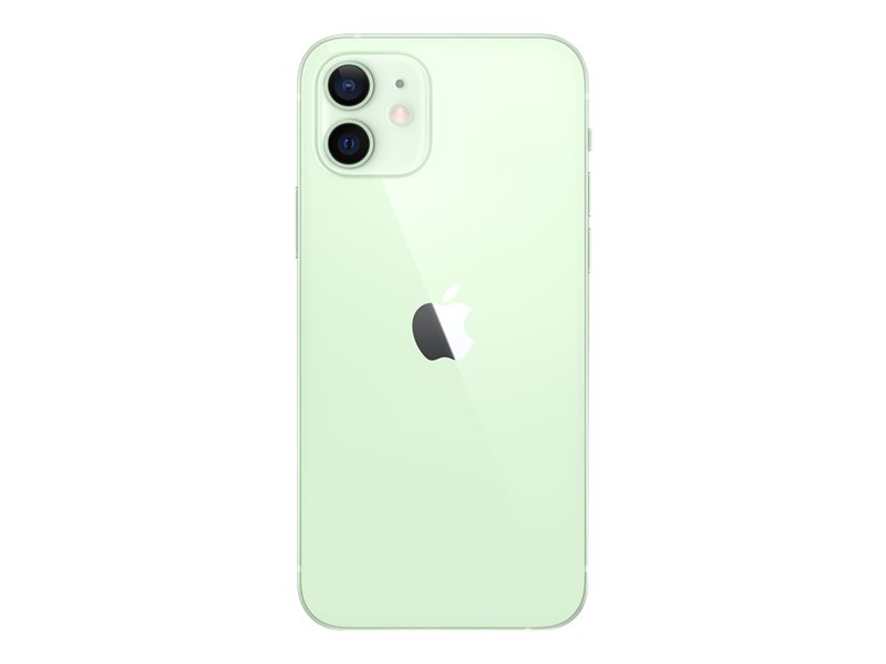 Apple iPhone 12 - 5G Smartphone - Dual-SIM / Interner Speicher 128 GB - OLED-Display - 6.1" - 2532 x 1170 Pixel - 2 x Rückkamera 12 MP, 12 MP - front camera 12 MP - grün