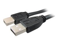 Comprehensive Pro AV/IT USB extension cable USB Type B (M) to USB (M) USB 2.0 25 ft 