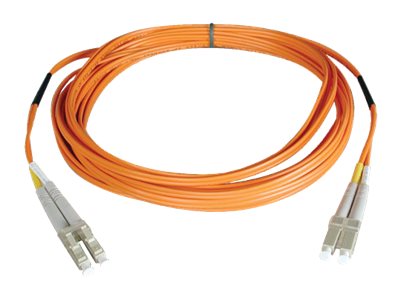 Tripp Lite 0.3M Duplex Multimode 62.5/125 Fiber Optic Patch Cable LC/LC 1' 1ft 0.3 Meter
