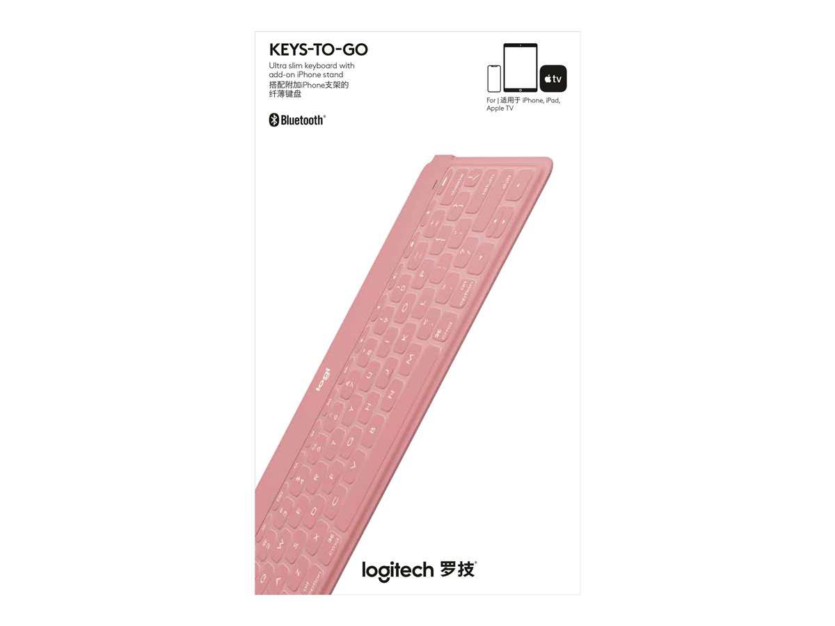 LOGITECH Keys-To-Go - BLUSH PINK - ESP – foto 4