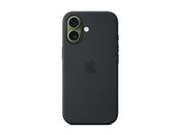 Coque en silicone pour iPhone 17 avec MagSafe - noir