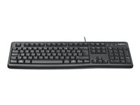 LOGI K120 Corded Keyboard black FRA
