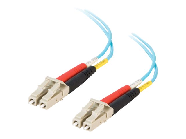C2G 50m LC-LC 10Gb 50/125 Duplex Multimode OM3 Fiber Cable