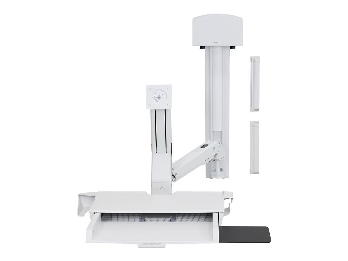 Ergotron StyleView montážní sada - pro LCD displej / klávesnice / myš / skener čárových kódů / CPU - malý držák CPU - bílá – foto 3