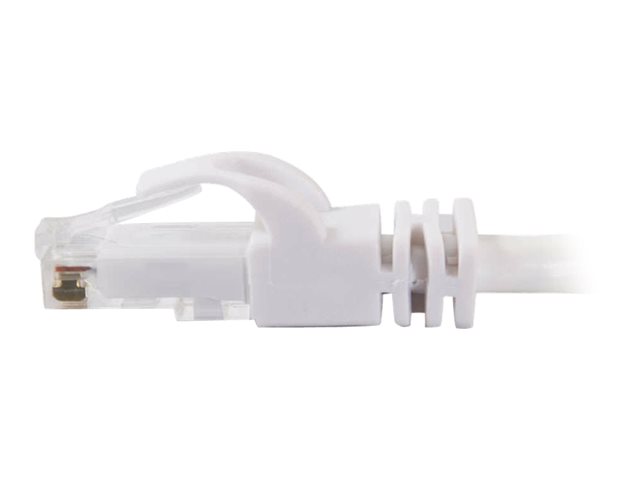 C2G Cat6 Booted Unshielded (UTP) Network Patch Cable - patch kabel - 10 m - bílá – foto 3