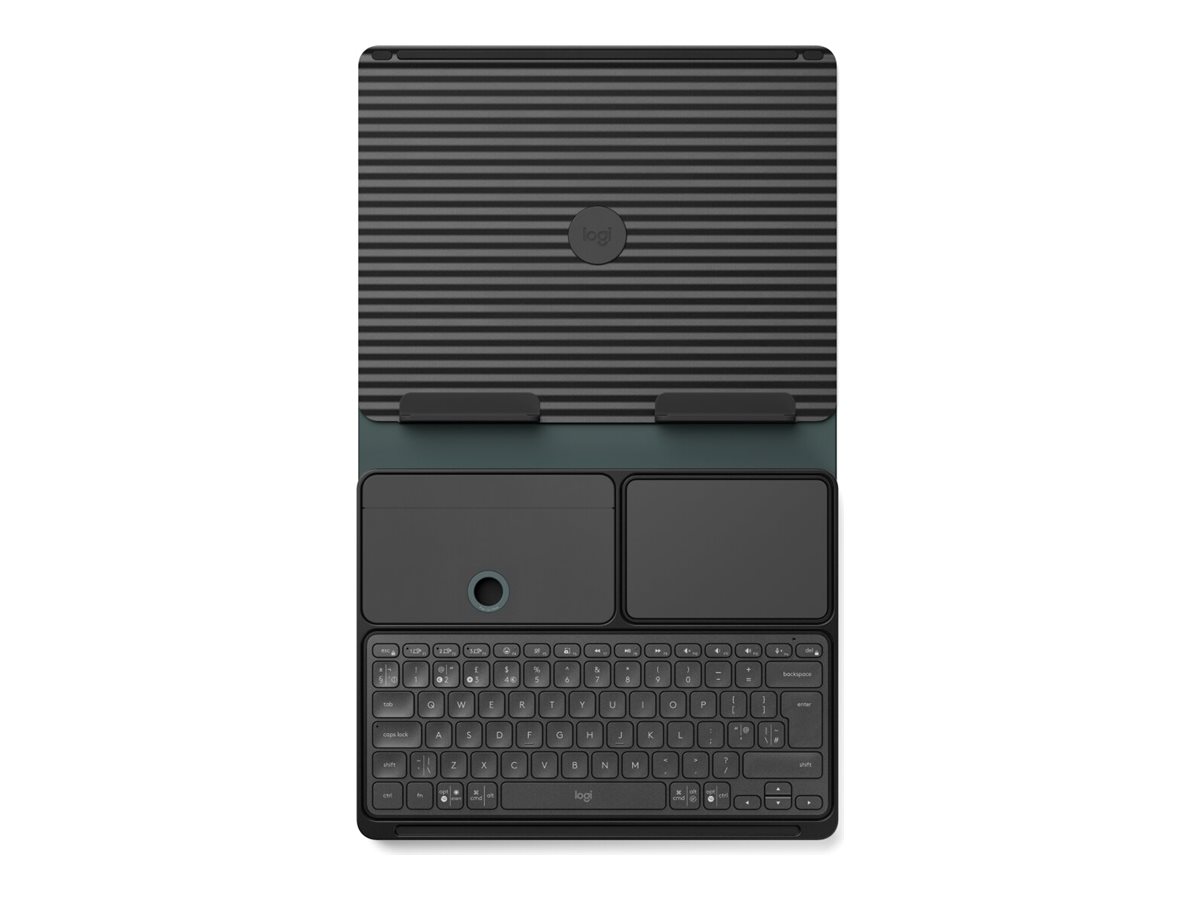 Logitech Casa Pop-Up Desk - sada klávesnice a touchpadu - nordic calm – foto 2