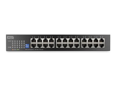 Zyxel GS1100-24ES 24-Port Gigabit Unmanaged Switch,DIP-Sekto