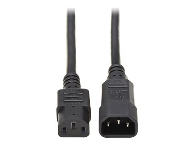 Tripp Lite 4ft Computer Power Cord Extension Cable C14 to C13 13A 16AWG 4'