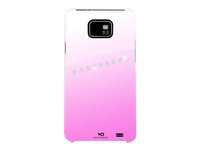 CELLY SASH collection WHITE DIAMONDS Back Beskyttelsescover Pink Samsung Galaxy S II