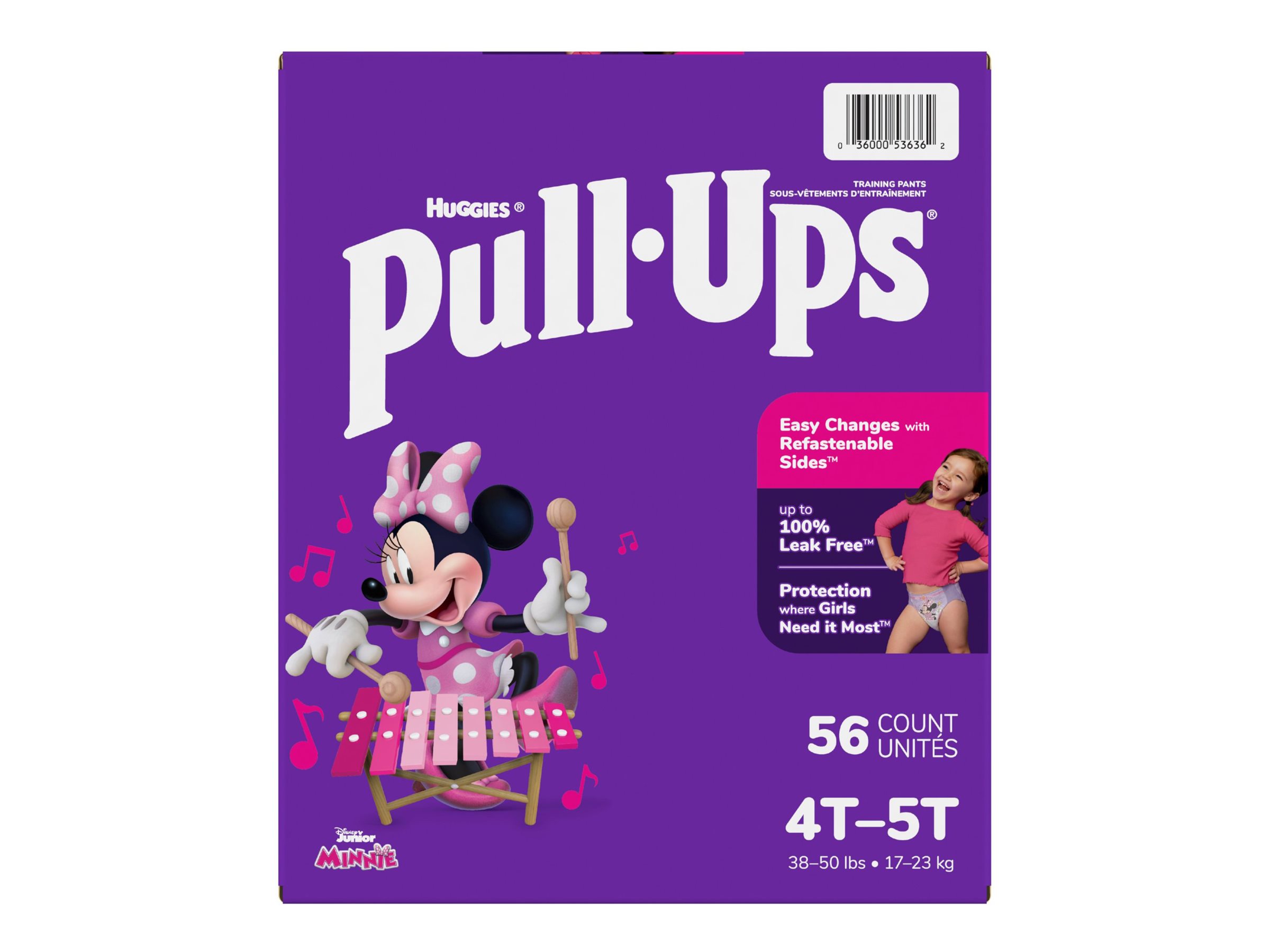 Pampers Easy Ups Training Underwear Size 6 4T-5T 19 Count
