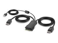 Belkin Secure Modular DP Dual Head Host Cable - video / USB cable - TAA Compliant - 1.83 m