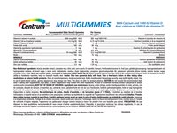 Centrum MultiGummies Women's Multivitamin/Mineral Supplement - 130's