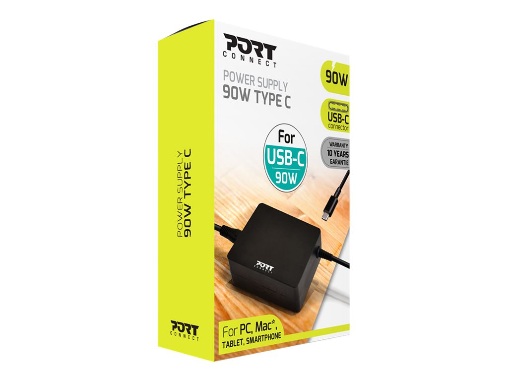 PORT DESIGNS power supply 90W- TYPE C
