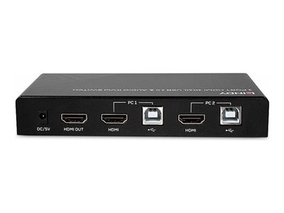 LINDY 32809, KVM KVM Switches, LINDY 2 Port HDMI 4K60 & 32809 (BILD3)