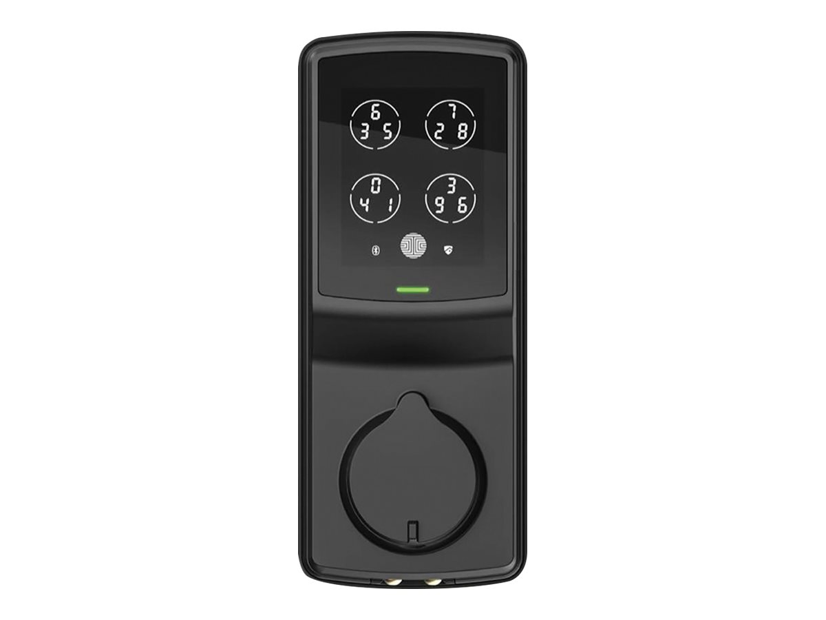 Lockly Secure Pro Dead Bolt Edition door lock matte Product shot Back 78851