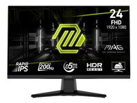 MSI MAG 242F 24' Rapid IPS 1920 x 1080 (Full HD) DisplayPort HDMI 200 Hz