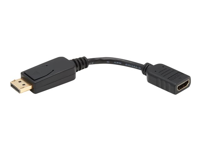 Tripp Lite 6in DisplayPort to HDMI Adapter Converter DP to HDMI M/F 6