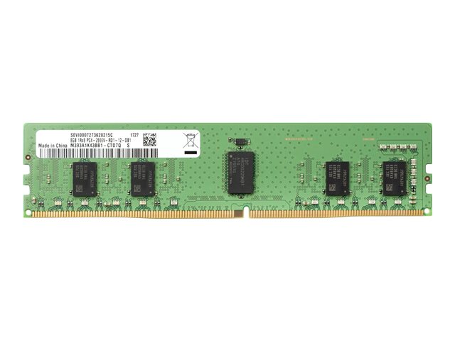 Image of HP - DDR4 - module - 8 GB - DIMM 288-pin - 2666 MHz / PC4-21300 - unbuffered
