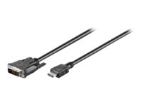goobay Videokabel HDMI / DVI 1m