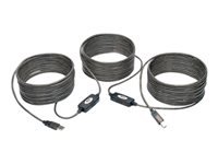 Tripp Lite 50ft USB 2.0 Hi-Speed Active Repeater Cable USB-A to USB-B M/M 50'