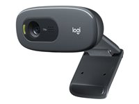 Logitech C270 HD Webcam 1280 x 720 Webcam Fortrådet