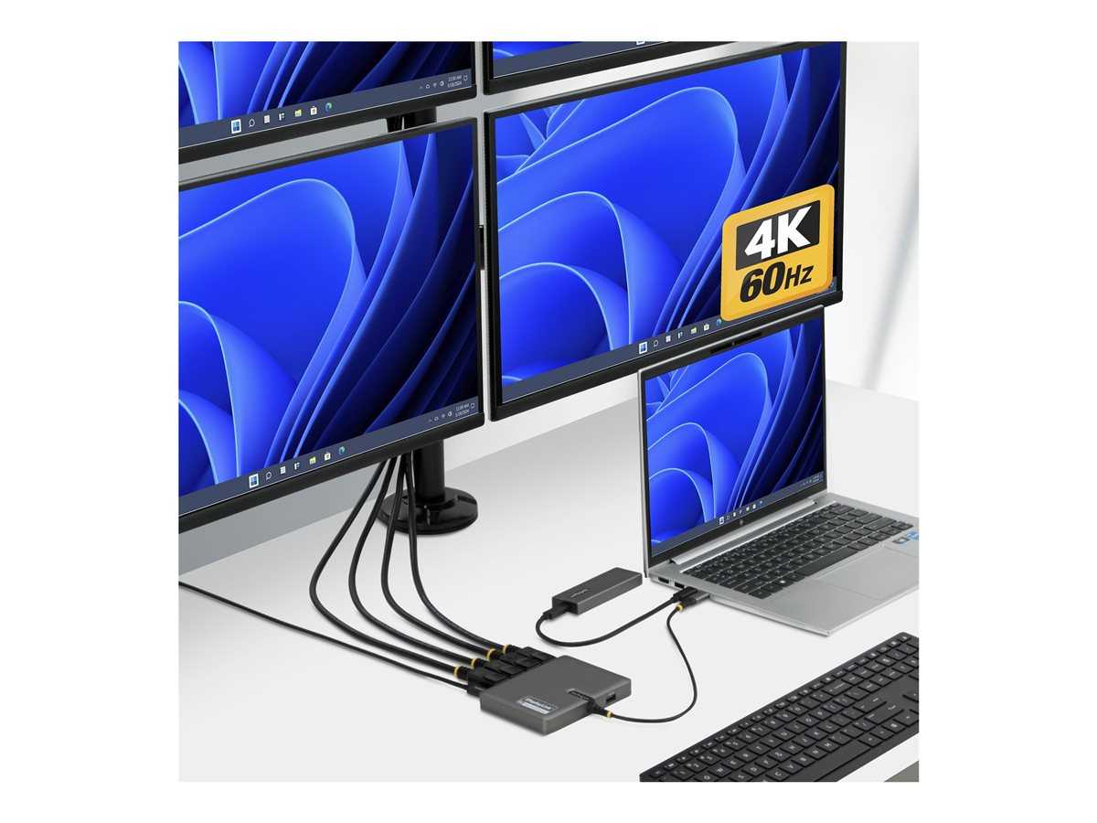 USB-C to Quad DP Adapter – foto 6
