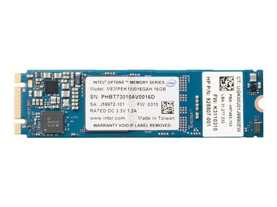 Intel Optane SSD 16 GB PCIe x2 (NVMe)
