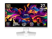 MSI MAG 272QPW QD-OLED X28 26.5' OLED 2560 x 1440 (2K) HDMI DisplayPort 280 Hz