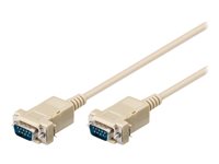 MicroConnect Serielt kabel Beige 10m