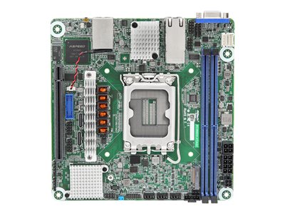 ASRock MB EC266D2I-2T AQC C266 Socket V1 LGA1700 Max32G DDR5 miniITX Brown Box