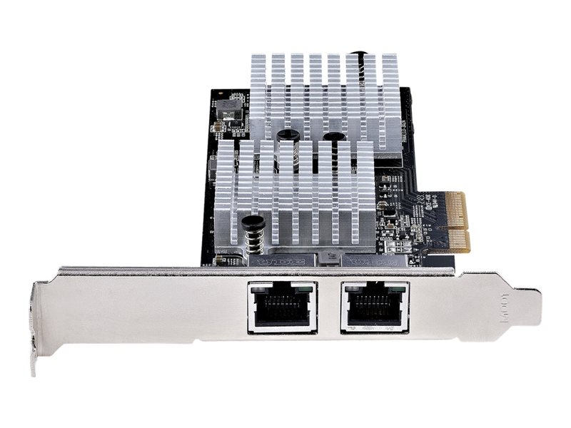 StarTech.com Carte réseau PCI Express à 2 ports 10GBase-T Ethernet avec  chipset Intel X540 