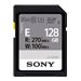 Sony E Series SF-E128A - flash memory card - 128 GB - SDXC UHS-II
