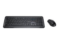 Targus KM610 Keyboard and mouse set wireless QWERTY black