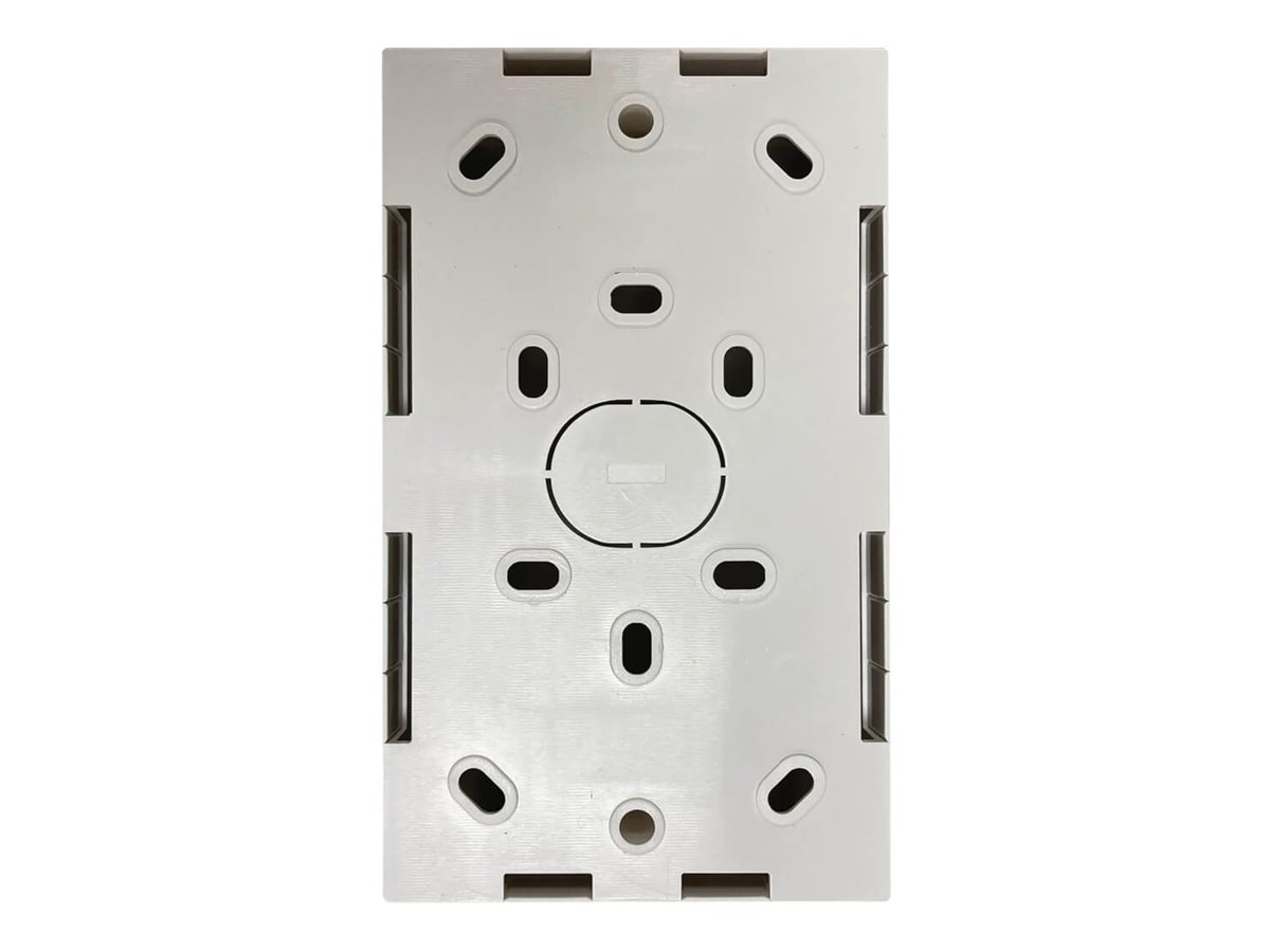Eaton Tripp Lite Series Double-Gang Surface Mounting Box, UK Style, 86 x 147 x 47 mm, White