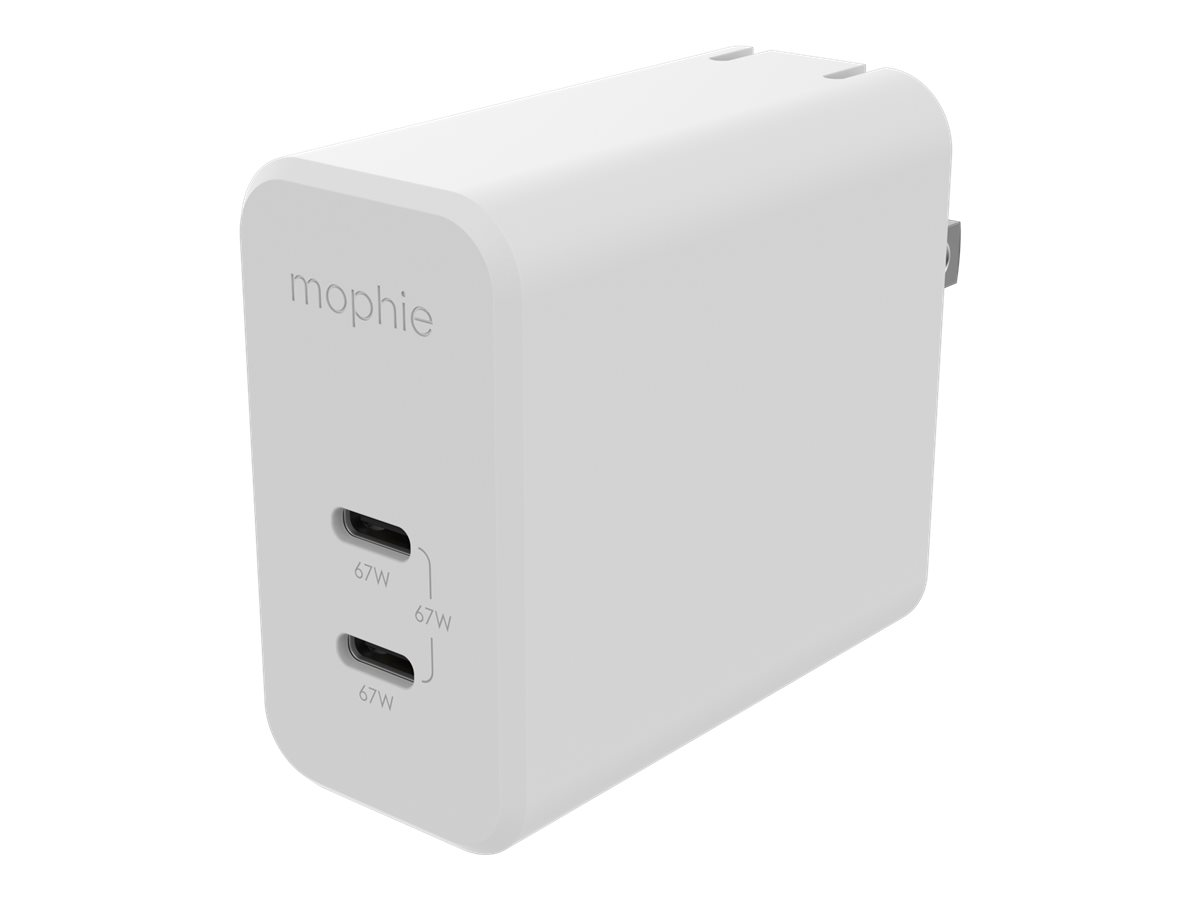 PWR ADPTR USB C PD 67W GAN WHT67W GAN FAST WALL CHARGER