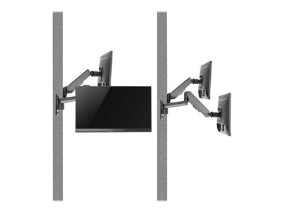 SIIG High Premium Aluminum Gas Spring Wall Mount Dual Monitor 17" to 32"