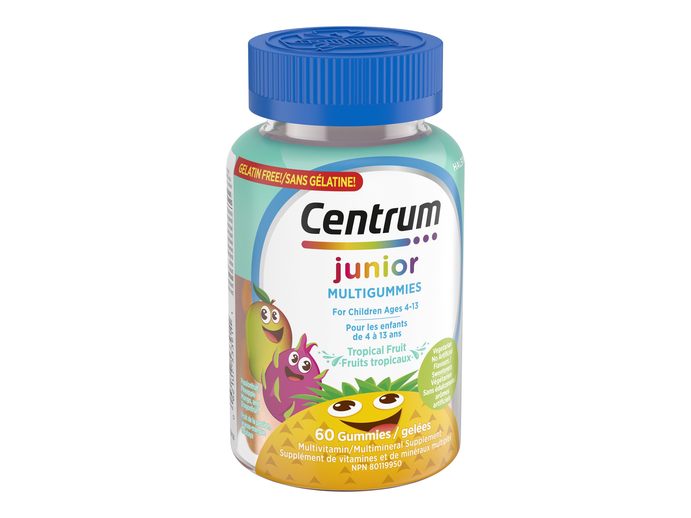 Centrum MultiGummies Junior - Tropical Fruit - 60's