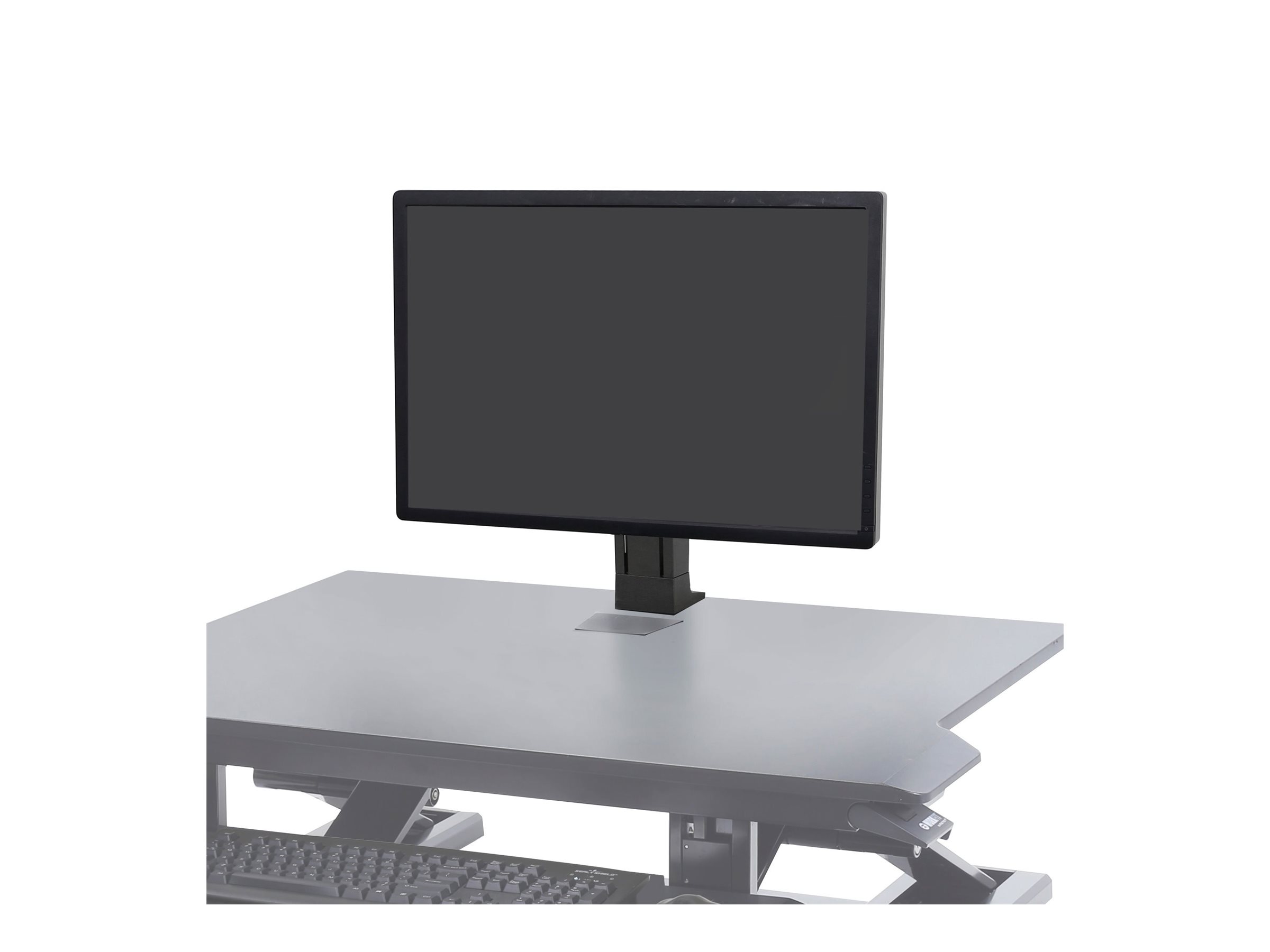 An image of Ergotron WorkFit mounting kit - for LCD display - black
