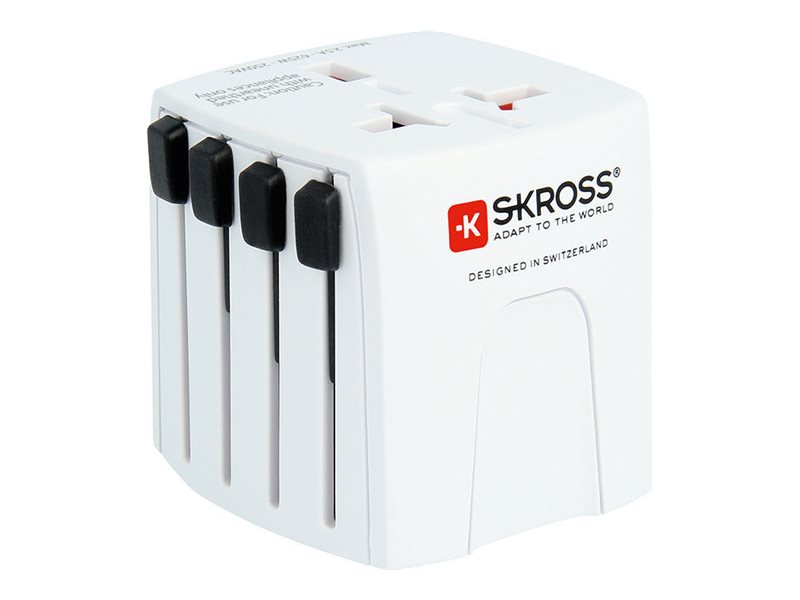 SKROSS World Travel Adapter MUV Micro - White - SK-1102500