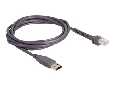 DELOCK RJ50 zu USB 2.0 Typ-A Barcodescanner Kabel 2 m