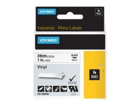 DYMO Rhino Coloured Vinyl - tape - 1 cassette(s) - Roll (2.54 cm x 5.5 m)