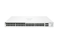 HPE Networking Instant On 1830 48G 24p Class4 PoE 4SFP 370W Switch - switch - 48 ports - smart - rack-mountable