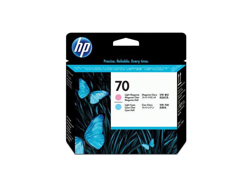 HP NO70 TETE IMPRESSION CYAN CL
