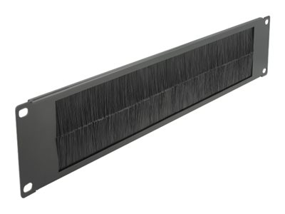 DELOCK 19 Kabelmanagement Bürstenleiste 2 HE schwarz Kabel
