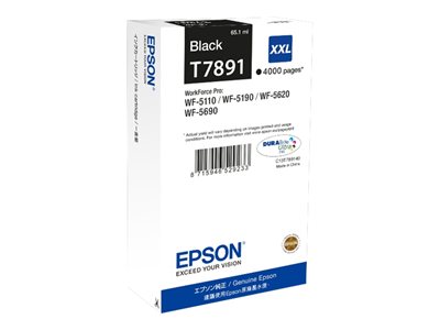 EPSON WF-5xxx Series Ink Cart. XXL Black - C13T789140