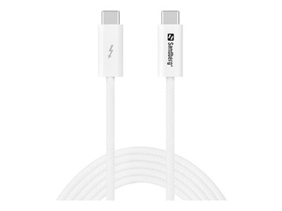 SANDBERG USB-C>C USB4 240W+40Gbps 2M - 136-57