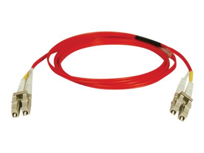Tripp Lite 1M Duplex Multimode 62.5/125 Fiber Optic Patch Cable LC/LC Red 3' 3ft 1 Meter