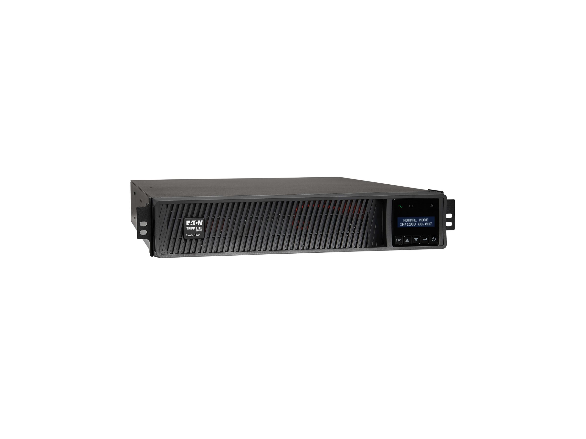 Tripp Lite UPS Smart 750VA 450W Rackmount AVR 120V Pure Sign Wave USB DB9 SNMP 2URM