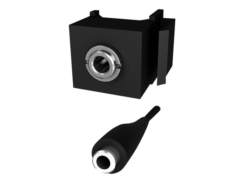 BACHMANN Keystone Modul 1x Mini-jack 3,5 mm Klinke Audio Bu/Bu(P)